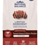 Natural Balance Limited Ingredient Adult Grain-Free Dry Dog Food, Reserve Sweet Potato & Bison Recipe, 22 Pound (Pack of 1)