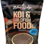 Blue Ridge Koi Fish Food 2lb - Koi Food Mini Growth Formula, Goldfish Food, Premium Fish Food for Ponds, Ponds Fish Food, Floating Pond Pellets