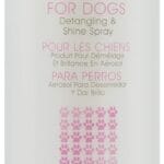 BioSilk for Dogs Silk Therapy Detangling Plus Shine Mist for Dogs | Best Detangling Spray for All Dogs & Puppies for Shiny Coats and Dematting | 8 Oz Bottle (Packaging May Vary)