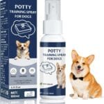 Potty Training Spray for Dogs,Puppy Potty Training Spray,Address Canine Inappropriate Elimination Habits | Proven HousebreakiHousebreng Methods for Indoor & Outdoor Environments 3.51 Oz