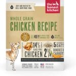 The Honest Kitchen Human Grade Dehydrated Whole Grain Dog Food  Complete Meal or Topper  Chicken 10 lb (makes 40 lbs)