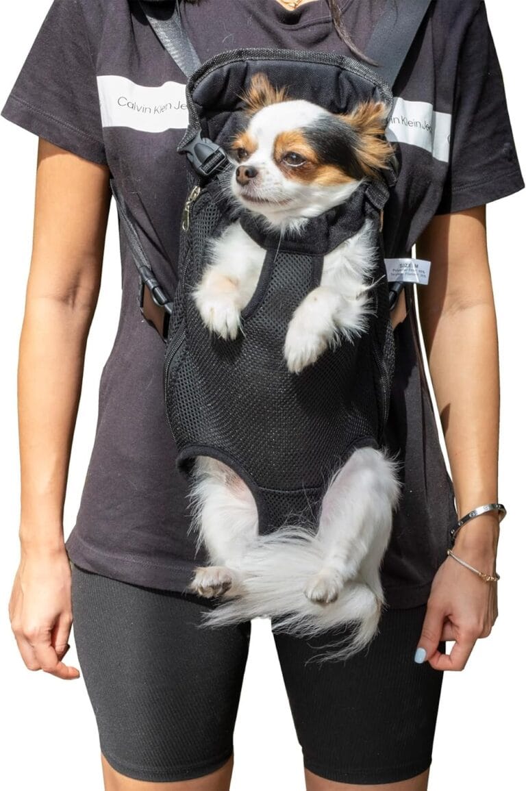 Mr. Pen- Pet Carrier Backpack, Weighing Up to 12 lbs, Adjustable Dog Carrier Backpacks, Dog Backpack Carrier for Small Dogs, Dog Front Carrier