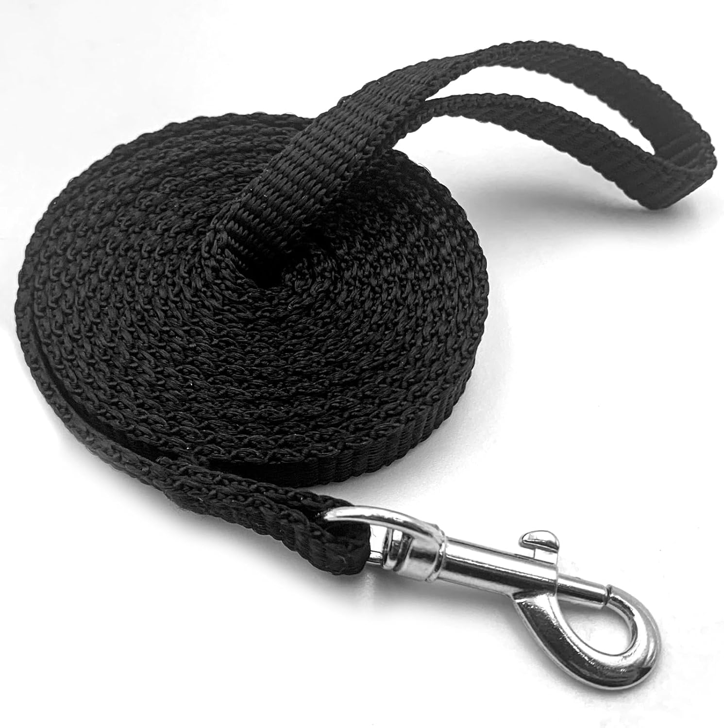 Dog Training Leash For Small Dogs, 6ft Nylon Puppy Obedience Recall Training Agility Lead For Small Medium Breeds, Pet Rope With 360 Swivel Clasp, Lightweight, (Black, 2/5 In X 6 Ft) Dog Training Leash for Small Dogs, 6ft Nylon Puppy Obedience Recall Training Agility Lead for Small Medium Breeds, Pet Rope with 360 Swivel Clasp, Lightweight, (Black, 2/5 in x 6 ft)