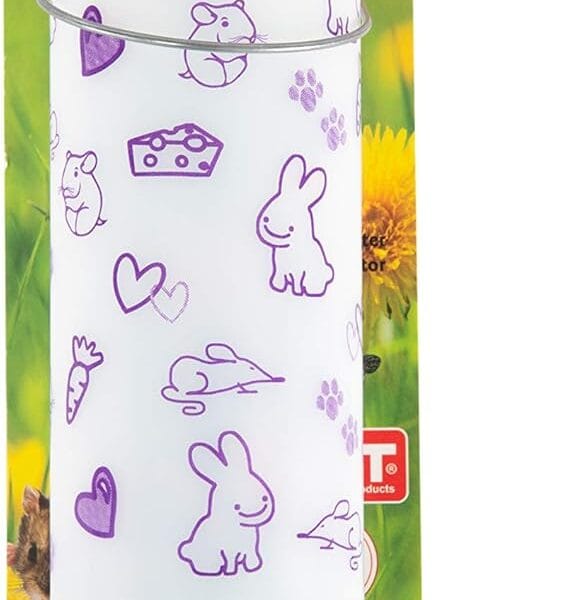 Lixit Weather Resistant Cage Water Bottles for Rabbits, Ferrets, Guinea Pigs Hamsters and Other Small Animals. (8-Ounce)