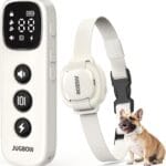 Jugbow Shock Collar for Small Dogs - 4200FT Dog Training Collar with Remote for 5-70lbs Mini Small Medium Dogs, IPX8-Waterproof Rechargeable E-Collar with Beep (1-9), Vibration(1-3), Safe Shock(0-16)