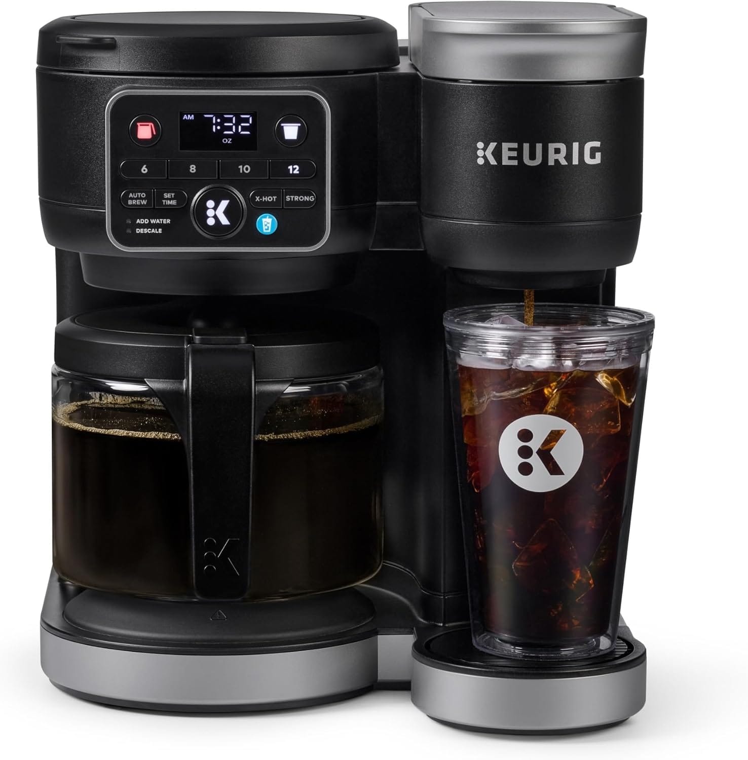 Keurig K Duo Hot & Iced Single Serve & Carafe Coffee Maker, MultiStream Technology, 72oz Reservoir (Gen 2) Keurig K-Duo Hot & Iced Single Serve & Carafe Coffee Maker, MultiStream Technology, 72oz Reservoir (Gen 2)