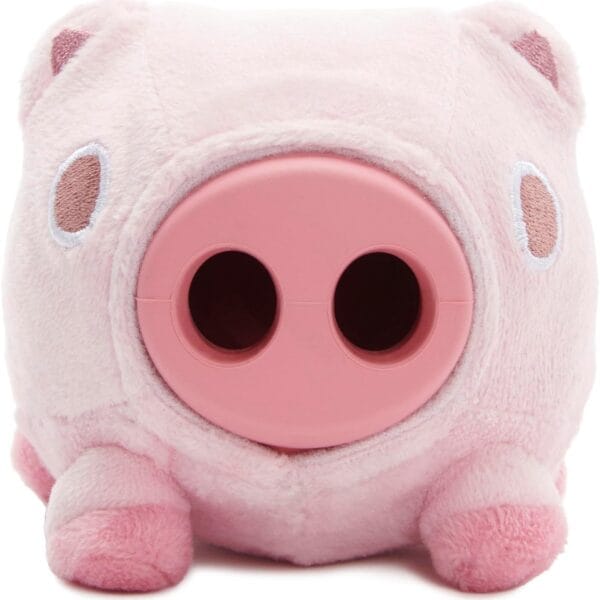 Barkbox Hambone Super Chewer Tough Dog Chew Toy for Aggressive Chewers, Plush Cover with Rubber Core - 2 Toys in 1 Two Layer Treat Dispensing Dog Toy for Large Dogs