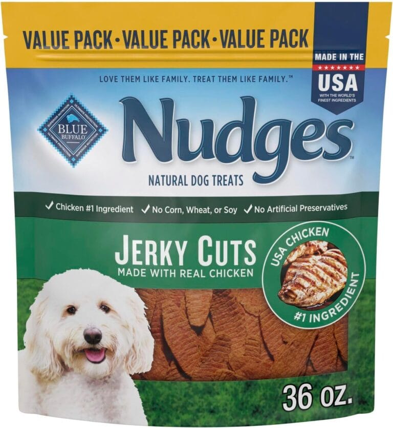 Blue Buffalo Nudges Jerky Cuts Natural Dog Treats Chicken