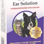ZYMOX Enzymatic Ear Solution with 0.5-Percent Hydrocortisone, for Dog & Cat, 1.25 oz