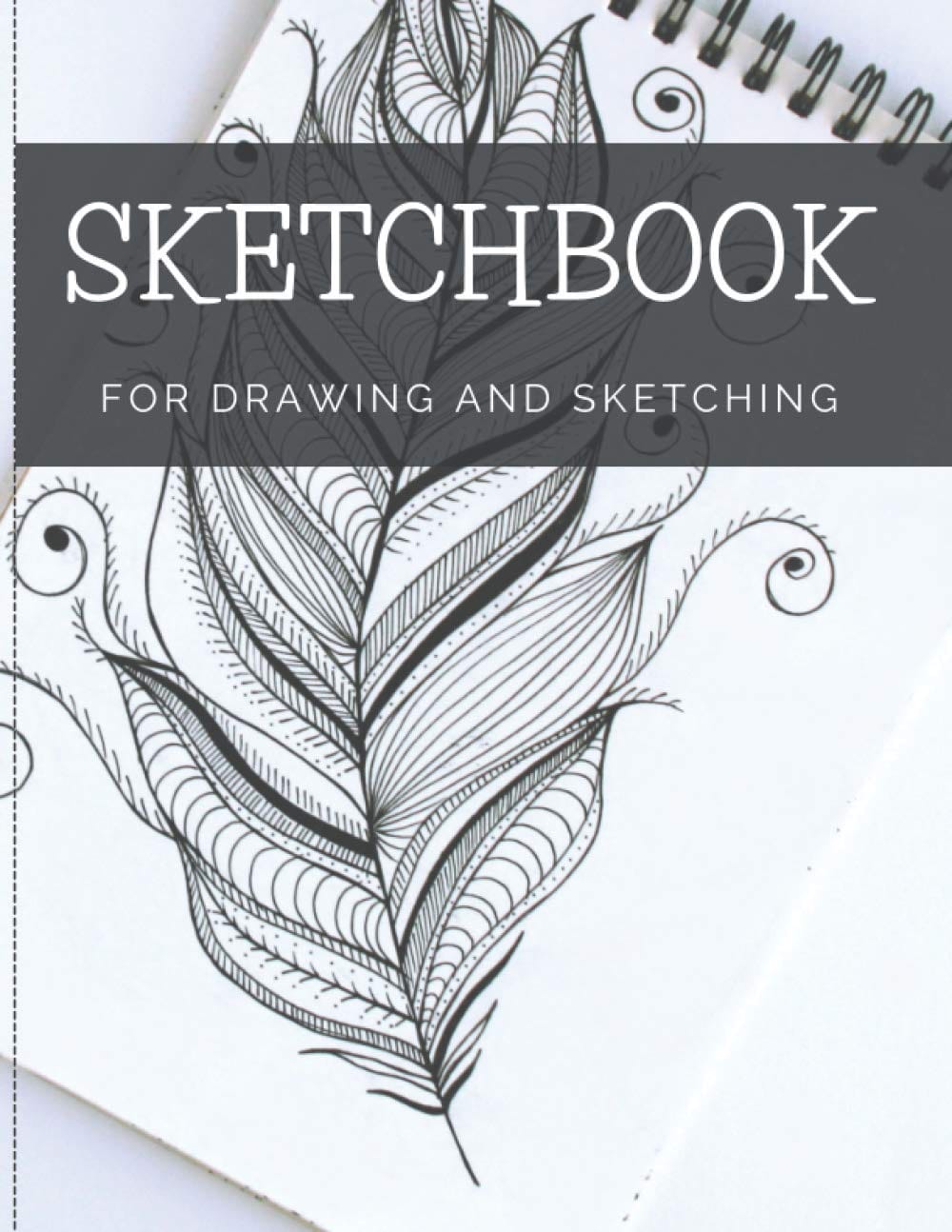 Sketchbook For Drawing And Sketching: 100 Blank Pages, Artist Sketch Pad, Durable Acid Free Drawing Paper, Ideal For Kids & Adults, White, 8' X 11.5' Sketchbook For Drawing And Sketching: 100 Blank Pages, Artist Sketch Pad, Durable Acid Free Drawing Paper, Ideal for Kids & Adults, White, 8' x 11.5'