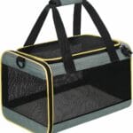 Cat Carrier Airline Approved Pet Carrier,Dog Carrier Soft-Sided Pet Travel Carrier Maximum Pet Weight 17 Pounds 17.5x10 x10