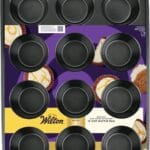 Wilton Gold Premium Non-Stick Warp-Resistant Bakeware, Made without PFAs, Muffin Pan, 12-cup, 10.5 x 15 x 1.4 in, Packaging May Vary