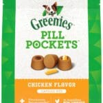 Greenies Pill Pockets for Dogs Large Size, Soft Dog Treats, Chicken Flavor, 15.8 oz. Pouch (60 Treats)