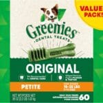 Greenies Original Petite Dental Dog Treats, 36 oz. Pack (60 Treats)