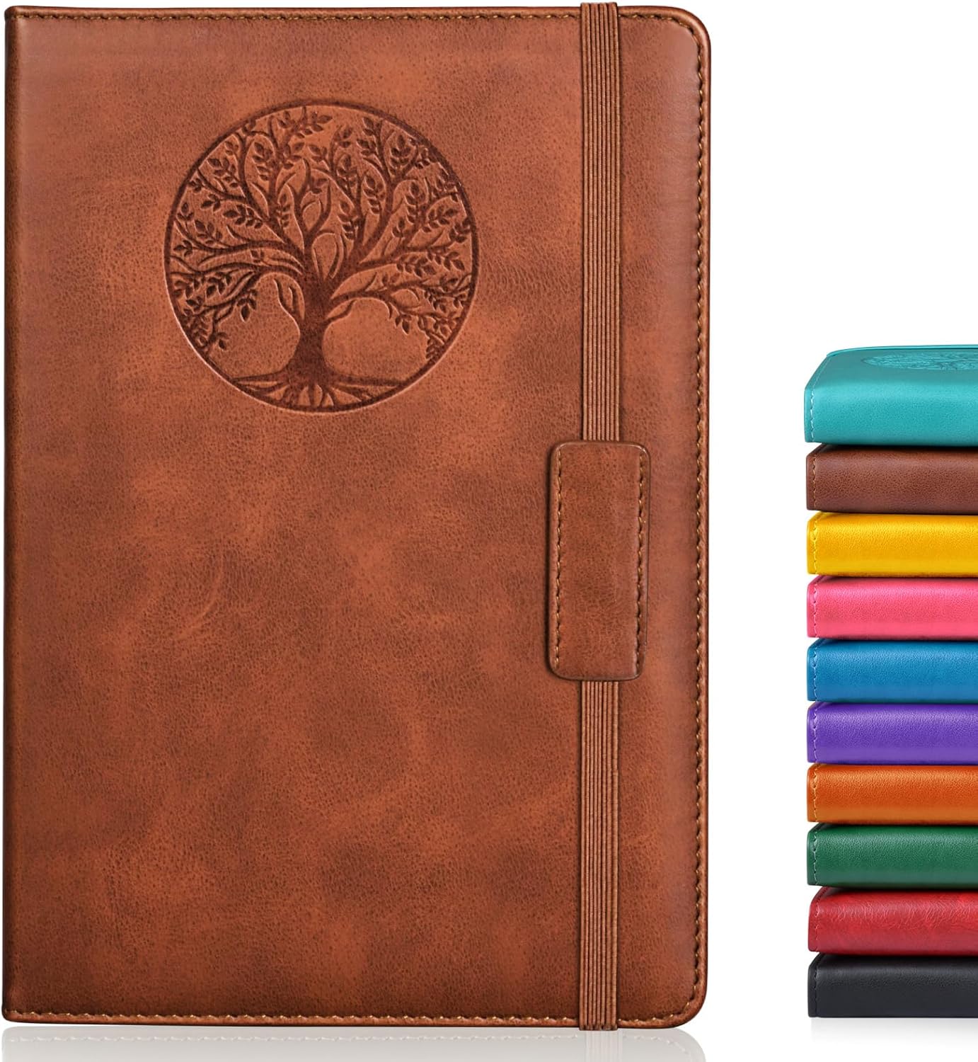 Lined Journal Notebook For Women Men,256 Pages A5 Hardcover Leather Journals For Writing,Travel,Business,Work & School,College Ruled Notebooks For Note Taking,Diary Notepad 5.7"8.3"(Brown) Lined Journal Notebook for Women Men,256 Pages A5 Hardcover Leather Journals for Writing,Travel,Business,Work & School,College Ruled Notebooks for Note Taking,Diary Notepad 5.7"8.3"(Brown)