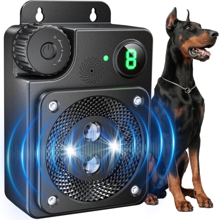 Anti Barking Devices, Ultrasonic Dog Bark Deterrent Devices, Dog Barking Deterrent Devices, Dog Barking Stopper, Anti Barking Device for Dogs Long Range 50ft, Bark Box Indoor Outdoor for Dogs Training