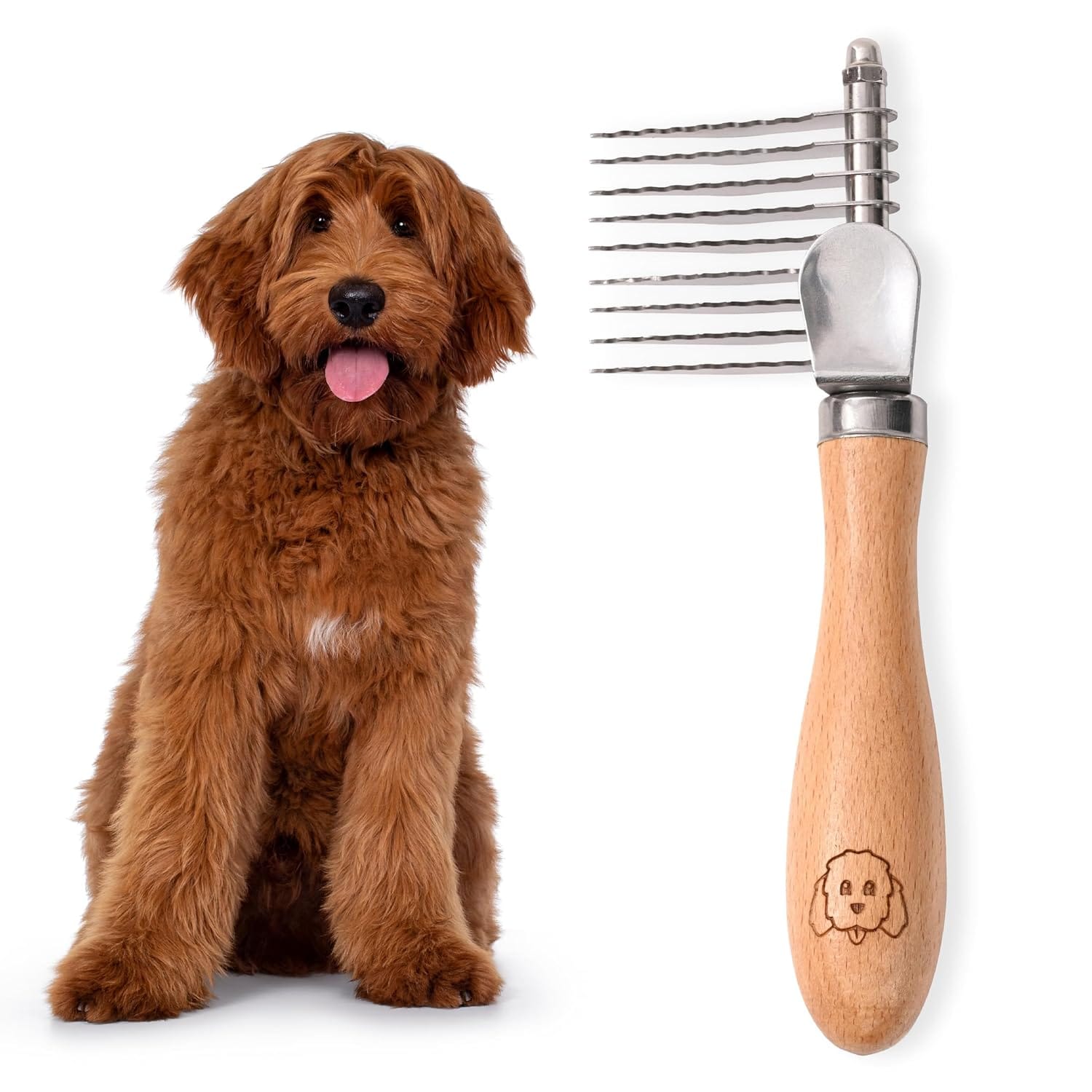 We Love Doodles Dematting Comb (Dematting Rake) We Love Doodles Dematting Comb (Dematting Rake)
