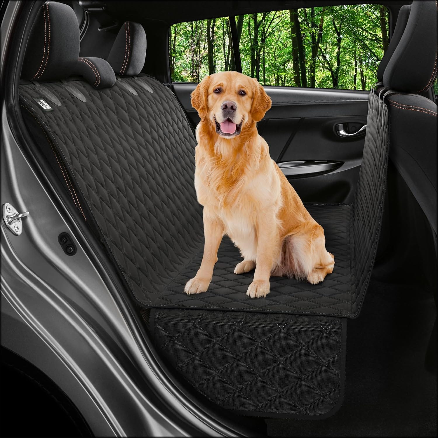 Dog Car Seat Cover For Back Seat, Waterproof Hammock For Car, SUV & Truck, Non Slip Backseat Cover For Dogs, Heavy Duty Dog Hammock Style Seat Protector Pets, Easy To Install & Clean Dog Car Seat Cover for Back Seat, Waterproof Hammock for Car, SUV & Truck, Non-Slip Backseat Cover for Dogs, Heavy-Duty Dog Hammock Style Seat Protector Pets, Easy to Install & Clean