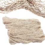 Natural Fish Net Party Decorations for Pirate Party, Hawaiian Party, Nautical Themed Cotton Fishnet Party Accessory