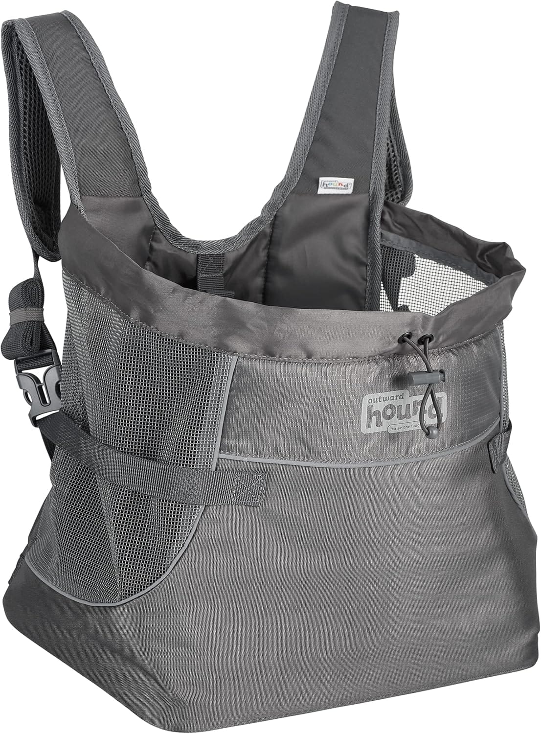 Outward Hound PupPak Dog Front Carrier, Medium, Grey Hands Free Hiking & Camping Pet Backpack For Small Pets Up To 20 Lbs, Padded Straps, Breathable Mesh, Water Resistant, Safety Clip Outward Hound PupPak Dog Front Carrier, Medium, Grey Hands-Free Hiking & Camping Pet Backpack for Small Pets up to 20 lbs, Padded Straps, Breathable Mesh, Water-Resistant, Safety Clip