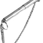 Dog Stainless Steel High Frequency Trainer for Recall and Bark Control Positive Reinforcement Pet Training Tool Humane Deterrent