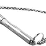 BESPORTBLE Dog Barking Trainer Whistle Stainless Steel Dog Training Tool for Positive Reinforcement High-Frequency Sound Inaudible to Humans Safe