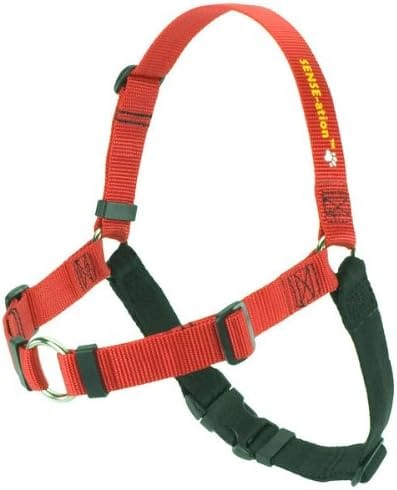 The Original Sense-ation No-Pull Dog Training Harness (Red, Medium)