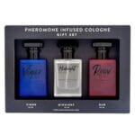 RawChemistry – A Pheromone Infused Mens Cologne Gift Set – Set of 3 Colognes