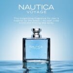 Nautica Voyage Eau De Toilette, Cologne and Fragrance For Men, Fresh, Romantic, Fruity Scent Woody, Aquatic Notes of Apple, Water Lotus, Cedarwood, and Musk Ideal Day Wear, Long Lasting 6.7Fl oz