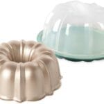 Nordic Ware Formed Orginal Bundt with Keeper, 12 Cup, Golden Hour
