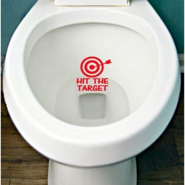 HIT The SPOT Decal Bathroom Toilet Potty SEAT Boys Training Target