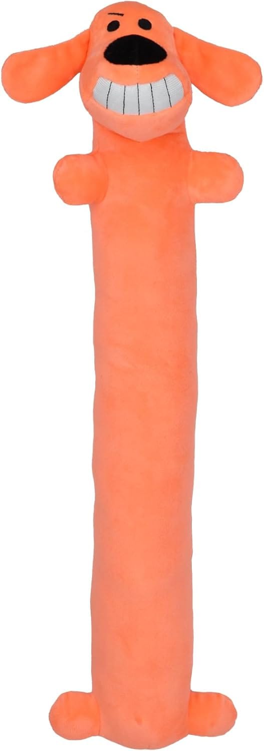 Multipet's Original Loofa Jumbo Dog Toy in Assorted Colors, 24-Inch