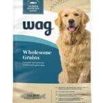 Amazon Brand - Wag Wholesome Grains Dry Dog Food with Salmon and Brown Rice, 30 lb Bag (Pack of 1)