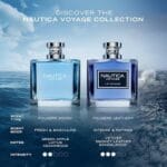 Nautica Voyage Eau De Toilette, Cologne and Fragrance For Men, Fresh, Romantic, Fruity Scent Woody, Aquatic Notes of Apple, Water Lotus, Cedarwood, and Musk Ideal Day Wear, Long Lasting 6.7Fl oz