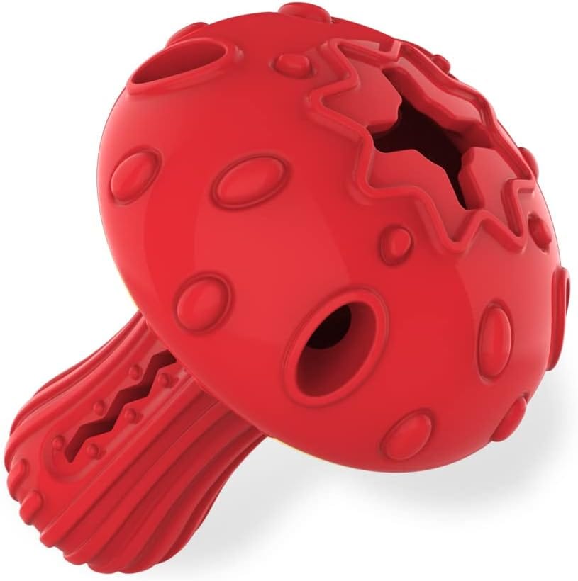 SCHITEC Dog Chew Toy For Large & Medium Dogs, Rubber Treat Dispensing Toy For Aggressive Chewers, Interactive Slow Feeder Tough Puzzle Toys Teeth Cleaning SCHITEC Dog Chew Toy for Large & Medium Dogs, Rubber Treat Dispensing Toy for Aggressive Chewers, Interactive Slow Feeder Tough Puzzle Toys Teeth Cleaning