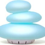 Mindsight 'Breathing Buddha' Guided Visual Meditation Tool for Mindfulness | Slow Your Breathing & Calm Your Mind for Stress & Anxiety Relief | Perfect for Adults & Kids (Multicolor, Pebble (Sound))