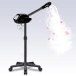 Professional Face Steamer on Wheels,Ozone Face Steamer for Deep Facial Cleansing