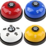 4 Pcs Dog Training Bell, PIVHWIR Dog Puppy Pet Potty Training Bells for Potty Training, Communication Device