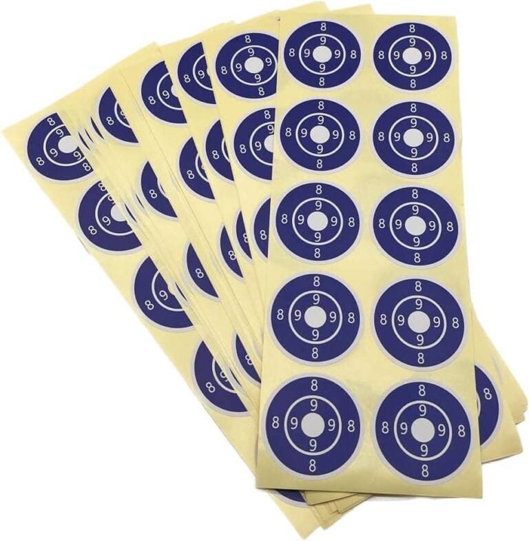 Stick On Targets Spots 5cm Target Pasters Paper Stickers for Archery Practice Training, Self Adhesive Shooting Targets, Stick Splatter Reactive Targets