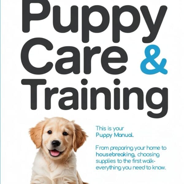 Customized Puppy Care & Training: From bringing puppy home to housebreaking and your first walk everything a new puppy owner needs to know