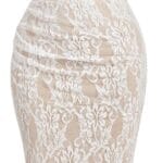 SOLY HUX Women's Floral Lace Skirt Set 2 Piece Sleeveless Top and Bodycon Fishtail Skirts Summer Coquette Outfits