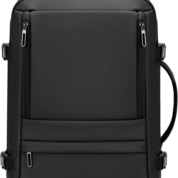 Carry On Travel Backpack for Airplanes | 35L Suitcase Backpack Luggage Business Weekender Bag - Expandable Travel Carry On Flight Approved for Men Women - Black