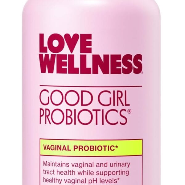 Love Wellness Good Girl Probiotics | Womens Vaginal Health & pH Balance Supplement | 9-Strain Probiotic for Urinary Tract, Yeast, Odor & Immune Support | Gluten-Free | 30 CT, 30-Day Supply