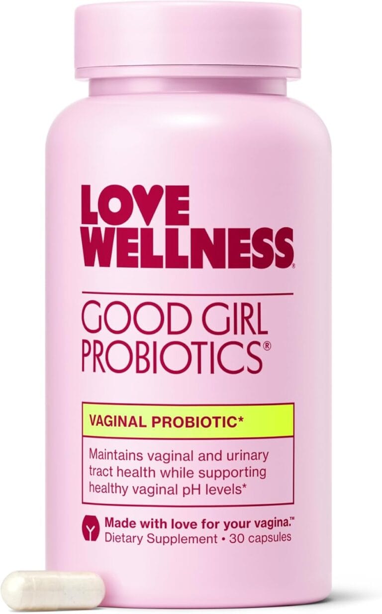 Love Wellness Good Girl Probiotics | Womens Vaginal Health & pH Balance Supplement | 9-Strain Probiotic for Urinary Tract, Yeast, Odor & Immune Support | Gluten-Free | 30 CT, 30-Day Supply