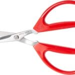Joyce Chen Original Unlimited Kitchen Scissors All Purpose Kitchen Shears With Comfortable Handles, Red