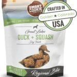 Smart Cookie All Natural Soft Dog Treats - Duck & Squash - Training Treats for Dogs with Allergies or Sensitive Stomachs - Grain Free Dog Treats, Chewy, Human-Grade, Made in USA - 5oz Bag