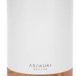 ASAKUKI 300ML Essential Oil Diffuser, Quiet 5-in-1 Premium Humidifier, Home Fragrance Aroma Diffuser with 7 LED Color Changing Light and Auto-Off Switch -Light Brown