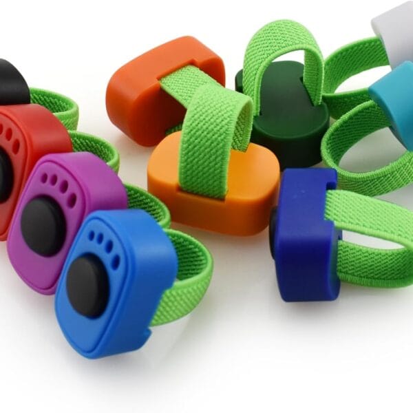 Dog Clicker with Finger Ring 10 Pack for Dogs/Cats/Horses/Birds or Other Animals - Mini Finger Clickers for Training