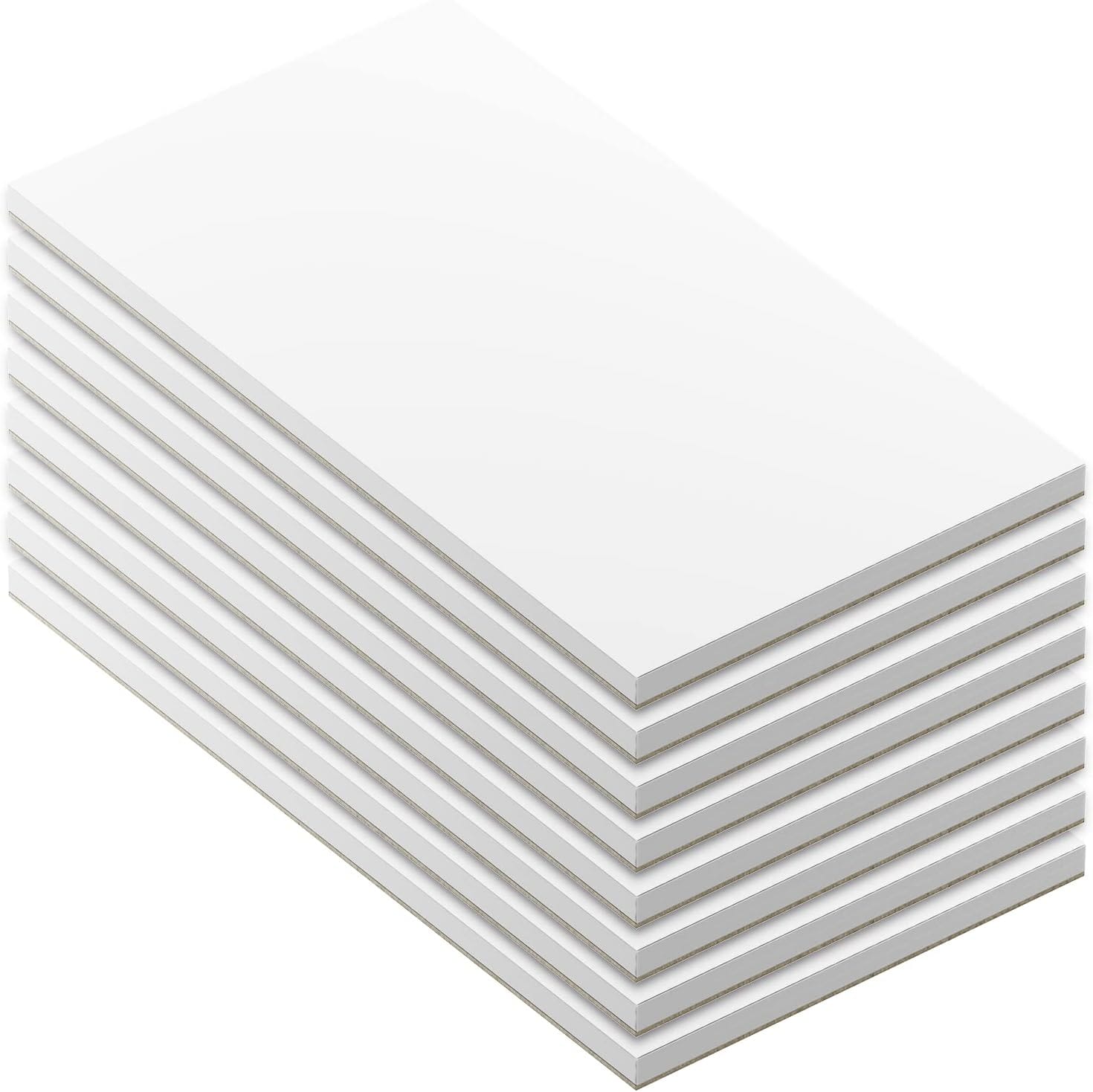 3" x 5" Note Pads - Memo Pads - Blank Scratch Pads - Small Notepad Writing Pads for Taking Notes and Task Allocation – Easy to Peel – 80gsm Papers with Cardboard Backing – 50 Sheets – Pack of 8 3" x 5" Note Pads - Memo Pads - Blank Scratch Pads - Small Notepad Writing Pads for Taking Notes and Task Allocation – Easy to Peel – 80gsm Papers with Cardboard Backing – 50 Sheets – Pack of 8