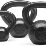 Yes4All Kettlebell Sets, 5 - 10 - 15 - 20 - 25 - 30 LB Cast Iron Strength Training Kettlebells, Wide Handles & Flat Bottom, Multi-Level from Beginners to Pros for Strength Training & Home Gym